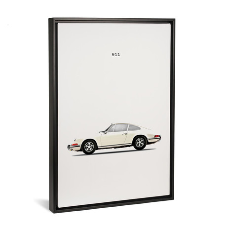 1968 Porsche 911E (26"W x 18"H x 0.75"D)