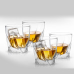 Atlas Crystal Whiskey Glasses // 10.8 oz // Set of 4