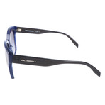 Lagerfeld // Women's KL909S-30071 Sunglasses // Blue Striped