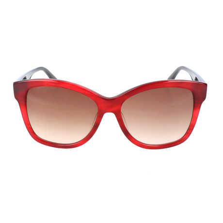 Lagerfeld // Women's KL909S-30071 Sunglasses // Red Striped