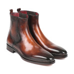 Chelsea Boots Burnished Leather // Brown (Euro: 46)
