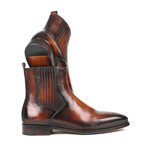 Chelsea Boots Burnished Leather // Brown (Euro: 44)