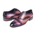 Men's Cap-Toe Oxfords // Purple (Euro: 40)