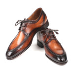 Ghillie Lacing Burnished Dress Shoes // Brown (Euro: 44)