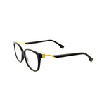 Women's FF-0232-807 Eyeglass Frames // Black + Silver