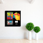 Signed + Framed Collage // Peter Max II