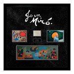 Signed + Framed Collage // Joan Mirò I