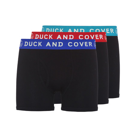 Duck & Cover // Williams // Set Of 3 // Red + Blue + Turquoise (S)