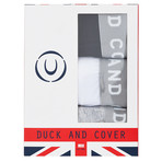 Duck & Cover // Parker // Set Of 3 // Black + Gray + White (S)