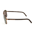 Men's P8641 Sunglasses // Brown