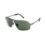 Porsche Design // Men's P8542 Sunglasses // Dark Gun
