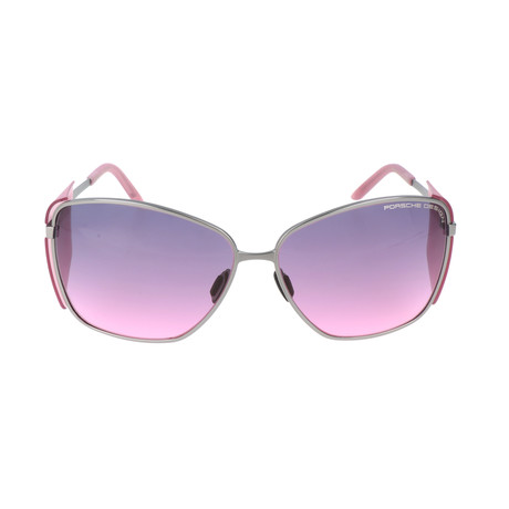 Porsche Design // Women's P8599 Sunglasses // Rose Gold