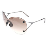 Women's P8621 Sunglasses // Gunmetal + Brown