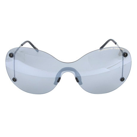Porsche Design // Women's P8621 Sunglasses // Black + Blue