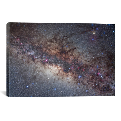 The Center Of The Milky Way Through Sagittarius And Scorpius // Alan Dyer (18"W x 26"H x 0.75"D)