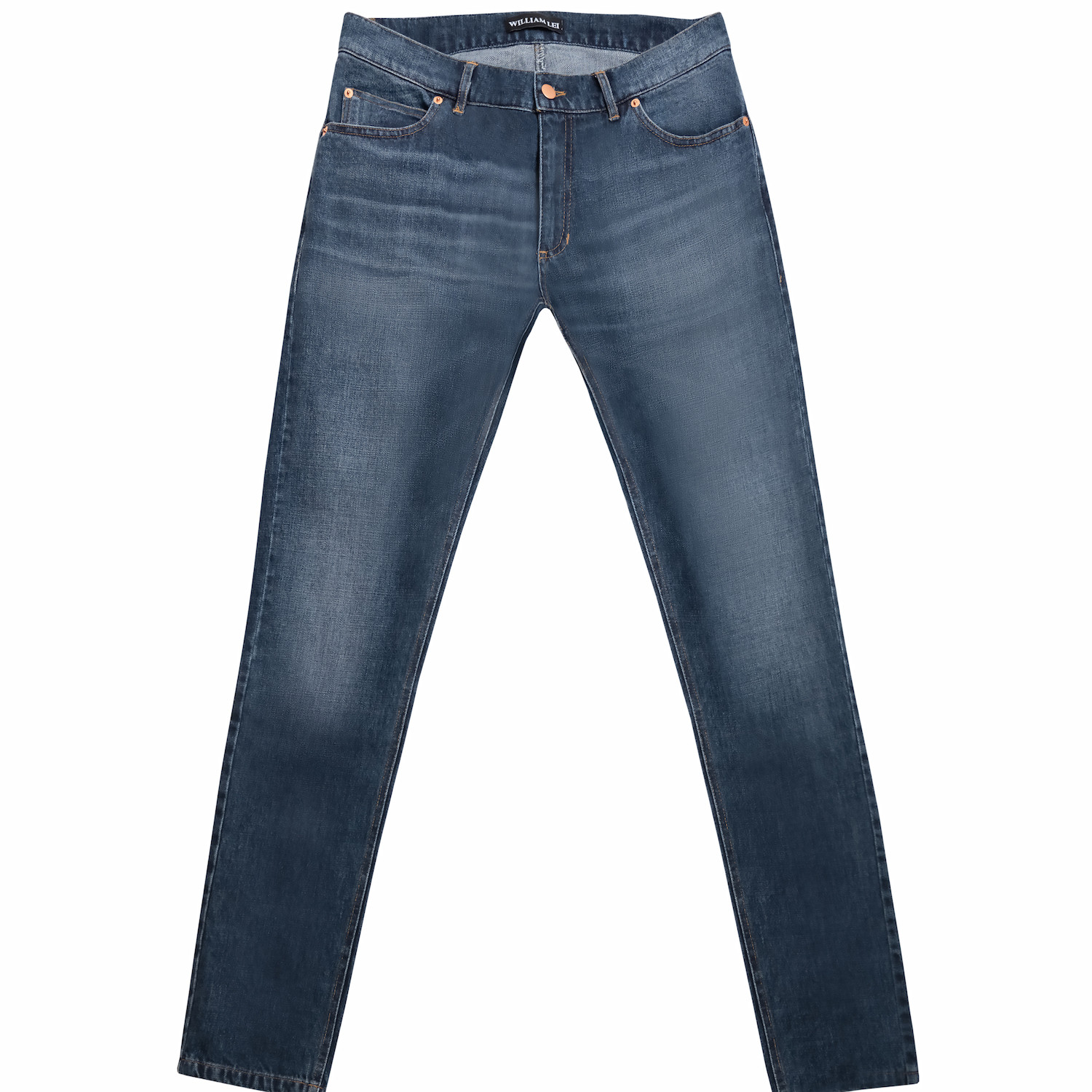 Vintage Washed Indigo Jeans // Blue (28WX30L) - WILLIAM LEI - Touch of ...