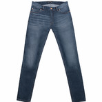 Vintage Washed Indigo Jeans // Blue (32WX32L)