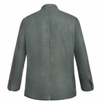 Silk-Linen Blend the ERA Jacket // Olive (US: 36R)