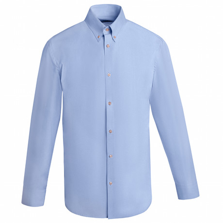Signature Button-Down Shirt // Blue (XS)