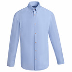 Signature Button-Down Shirt // Blue (L)