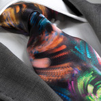 European Exclusive Silk Tie + Gift Box // Multi Colored