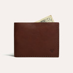 The Classic Twist Wallet // Brown