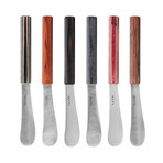 Pakka Wood Cheese Spreaders + Gift Box // 6 Pieces