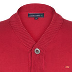 Dewayne Knitwear Jacket // Bordeaux (XS)
