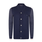 Albert Knitwear Jacket // Navy (XL)