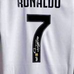 Cristiano Ronaldo // Signed Juventus Jersey // Museum Frame (Signed Jersey Only)