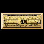 Cristiano Ronaldo // Signed Juventus Jersey // Museum Frame (Signed Jersey Only)