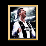 Cristiano Ronaldo // Signed Juventus Jersey // Museum Frame (Signed Jersey Only)