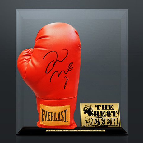 Floyd Maywheater Signed Boxing Glove // Custom Museum Display (Signed Glove Only)