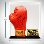 Floyd Maywheater Signed Boxing Glove // Custom Museum Display (Signed Glove Only)