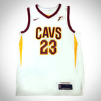 Lebron James // Signed Cleveland Cavaliers Jersey // Museum Frame (Signed Jersey Only)