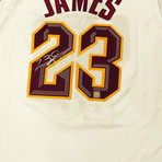 Lebron James // Signed Cleveland Cavaliers Jersey // Museum Frame (Signed Jersey Only)