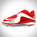 Mike Trout // Signed Baseball Cleat // Custom Museum Display (Signed Cleat Only)