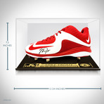 Mike Trout // Signed Baseball Cleat // Custom Museum Display (Signed Cleat Only)