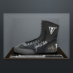 Raging Bull // Jake LaMotta + Robert De Niro Signed Boot // Custom Museum Display (Signed Boot Only)