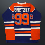 Wayne Gretzky // Signed Edmonton Oilers Jersey // Museum Frame (Signed Jersey Only)