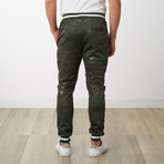 Two-Toned Camo Track Pants // Military Green Camo (2XL)