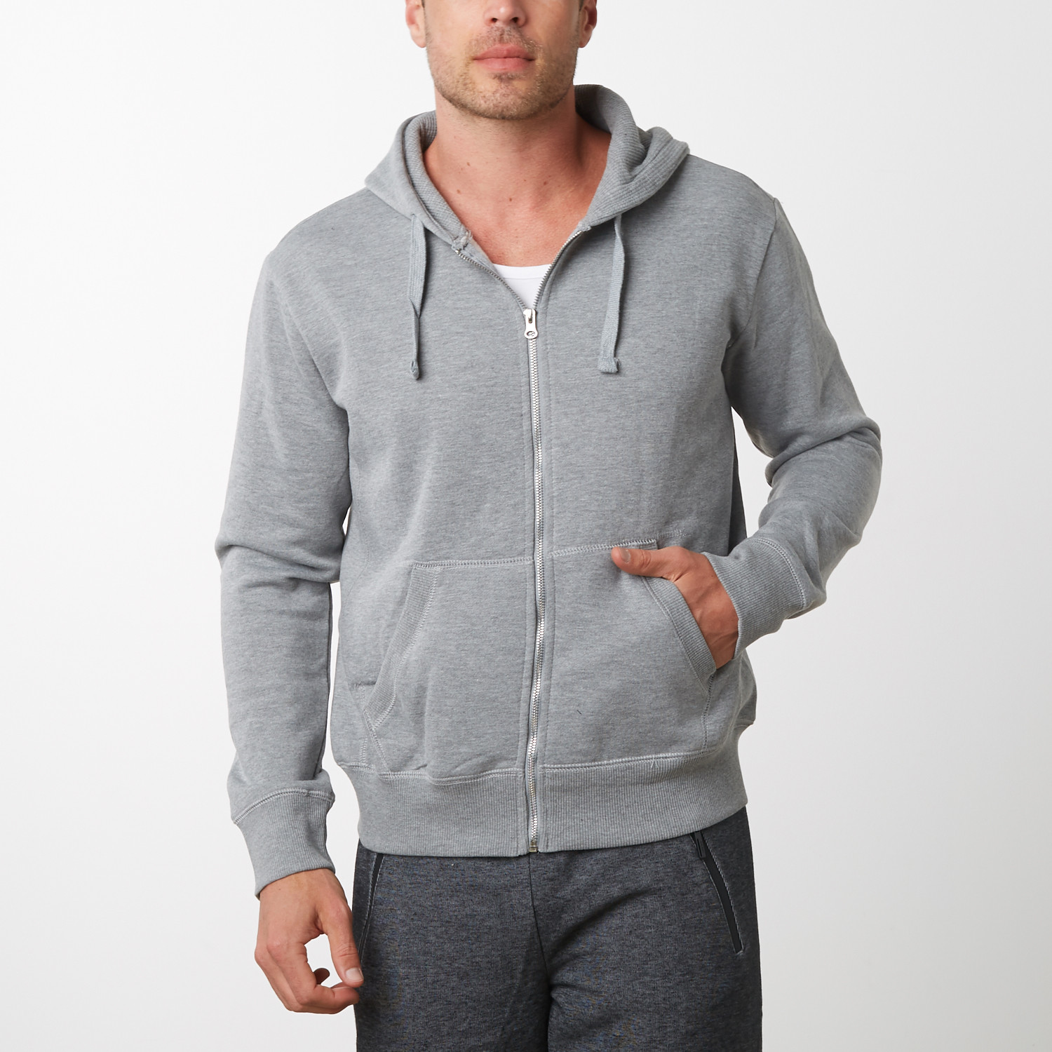 Tech Fleece Thermal Lined Hoodie // Heather Gray (S) - Ethan Williams ...