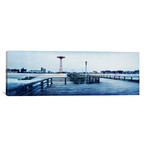 City in winter // Coney Island, Brooklyn, New York City // Panoramic Images (12"W x 36"H x 0.75"D)