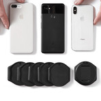 Halo Effect Hands free 4-Mount Smartphone Kit (Solid Black)