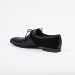 Formal Suede + Leather Shoe // Black (US: 10.5)
