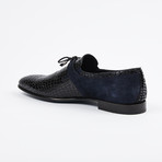 Formal Suede + Leather Shoe // Navy (US: 10)