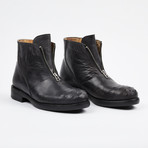 Zipper Boot + Ostrich Design Toe // Gray (US: 11)