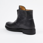 Zipper Boot + Ostrich Design Toe // Gray (US: 9.5)