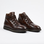 Lace Up Boot + Fur Lining // Tobacco (US: 12)