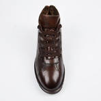 Lace Up Boot + Fur Lining // Tobacco (US: 9)